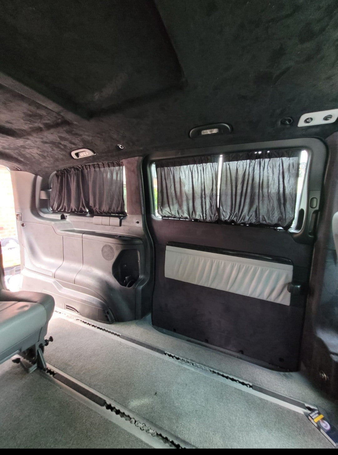 Yes, Our stretch suede is wide enough for a Mercedes-Benz Viano !