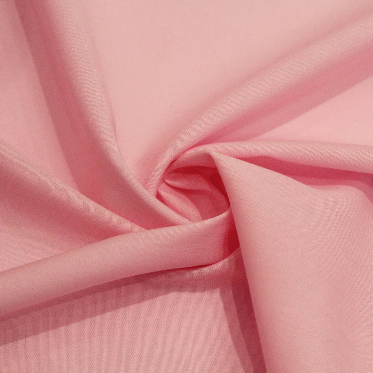 Rose Bonbon - Poly Coton Uni de Qualité Supérieure - Largeur 114cm